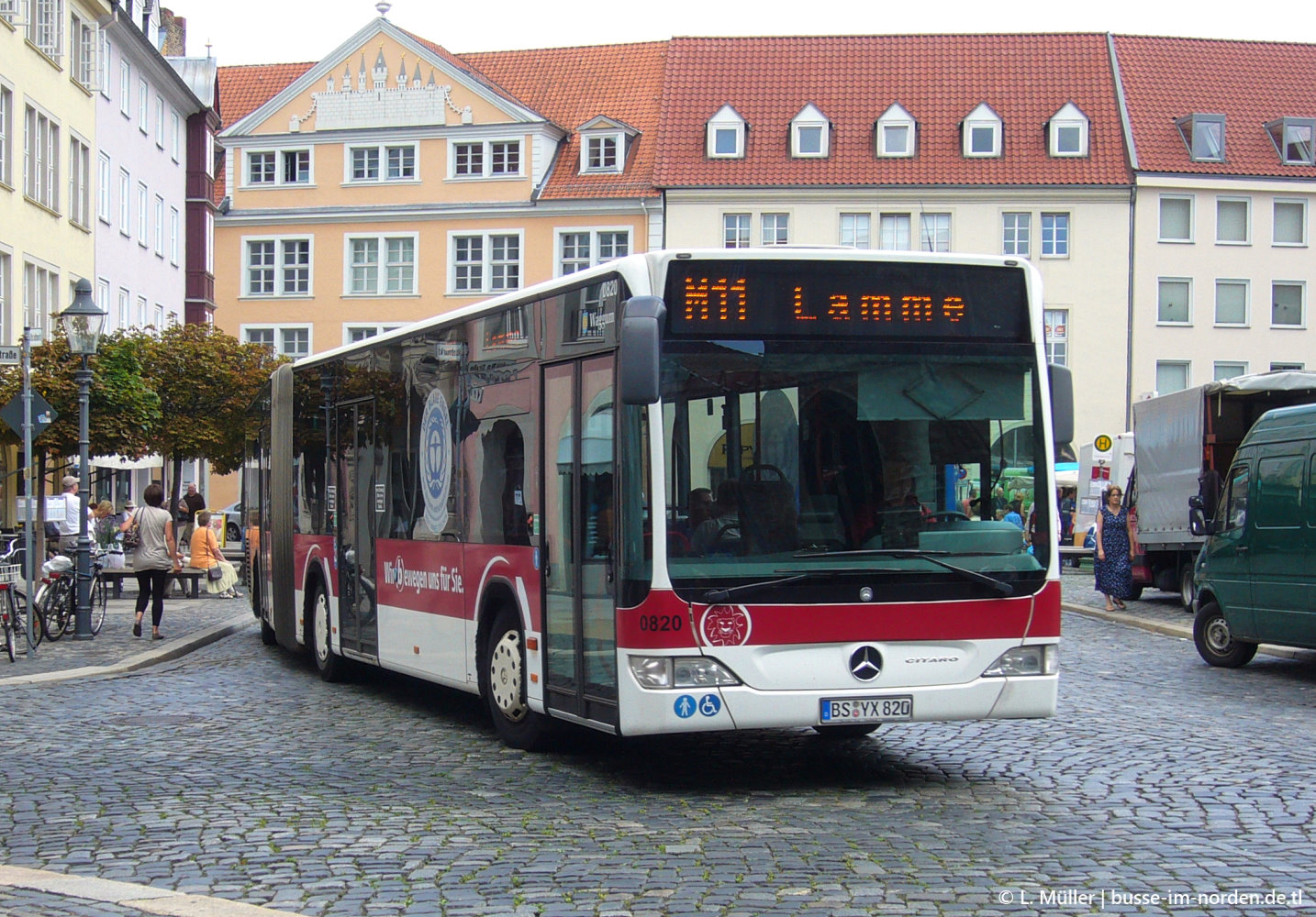 Нижняя Саксония, Mercedes-Benz O530G Citaro facelift G № 0820