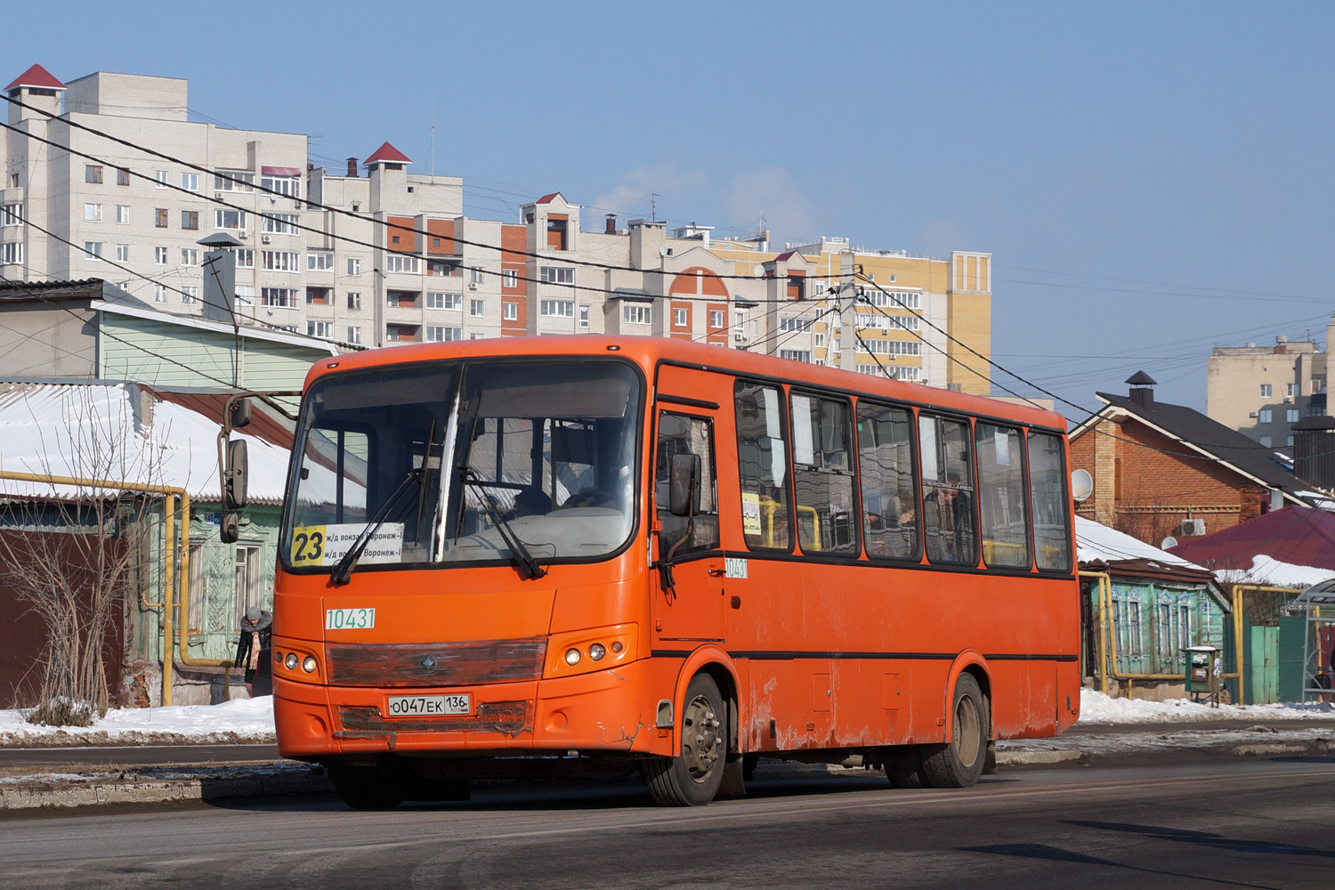Воронежская область, ПАЗ-320414-05 "Вектор" № 10431