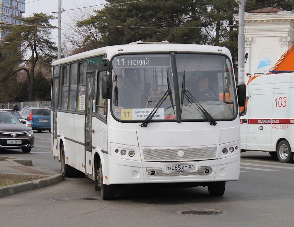 Краснодарский край, ПАЗ-320412-05 "Вектор" № О 085 ХО 01