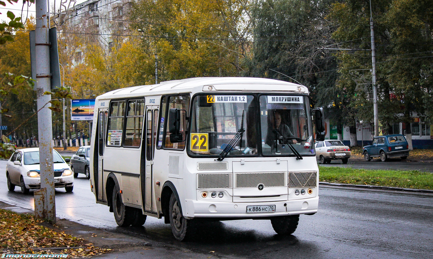 Томская область, ПАЗ-32054 № К 886 НС 70