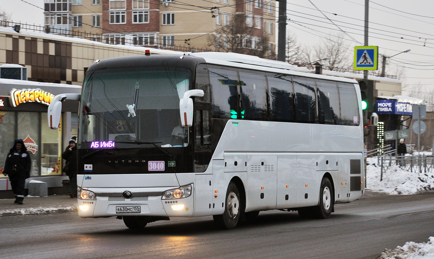 Омская область, Yutong ZK6122H9 № 3040