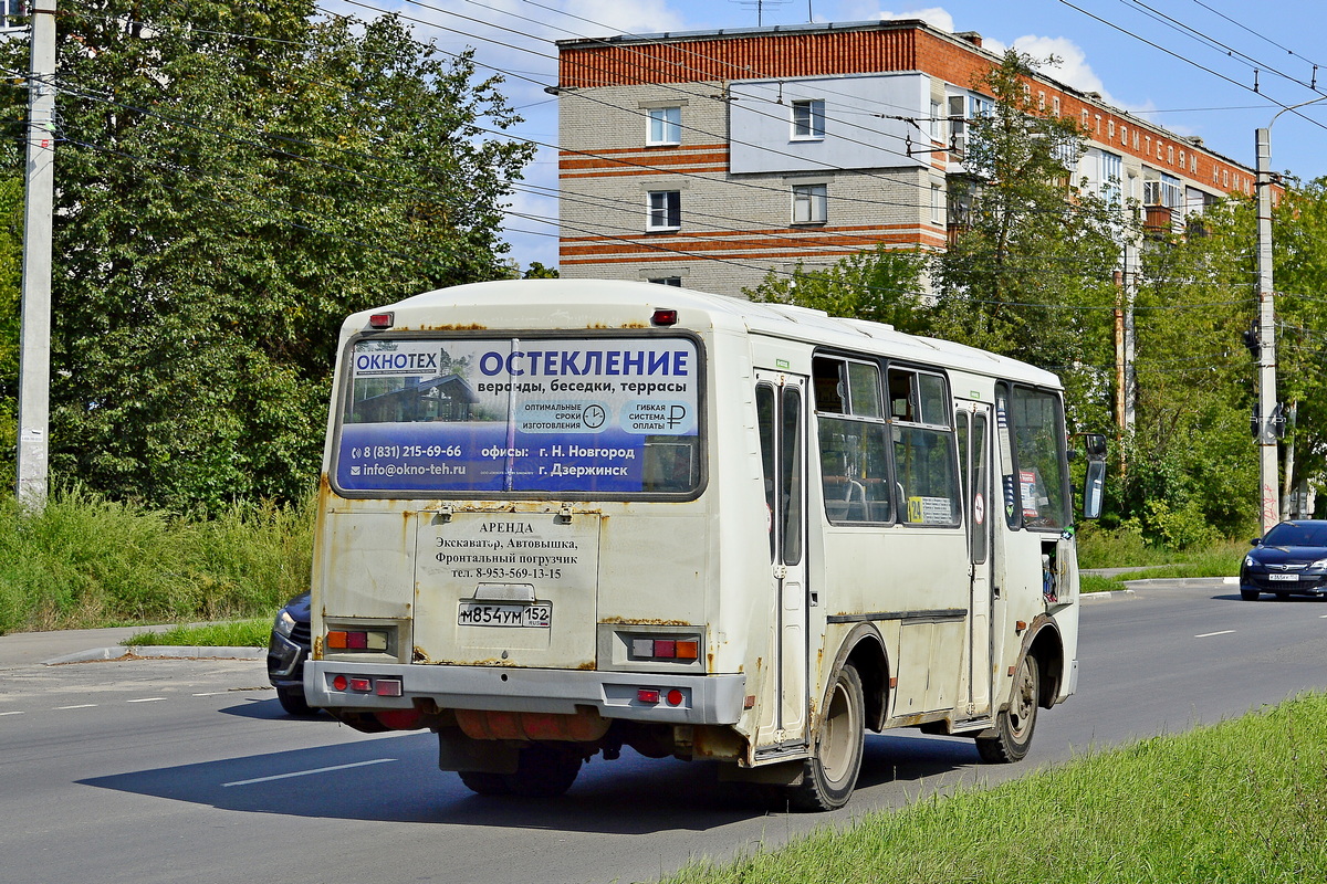 Нижегородская область, ПАЗ-32054 № М 854 УМ 152