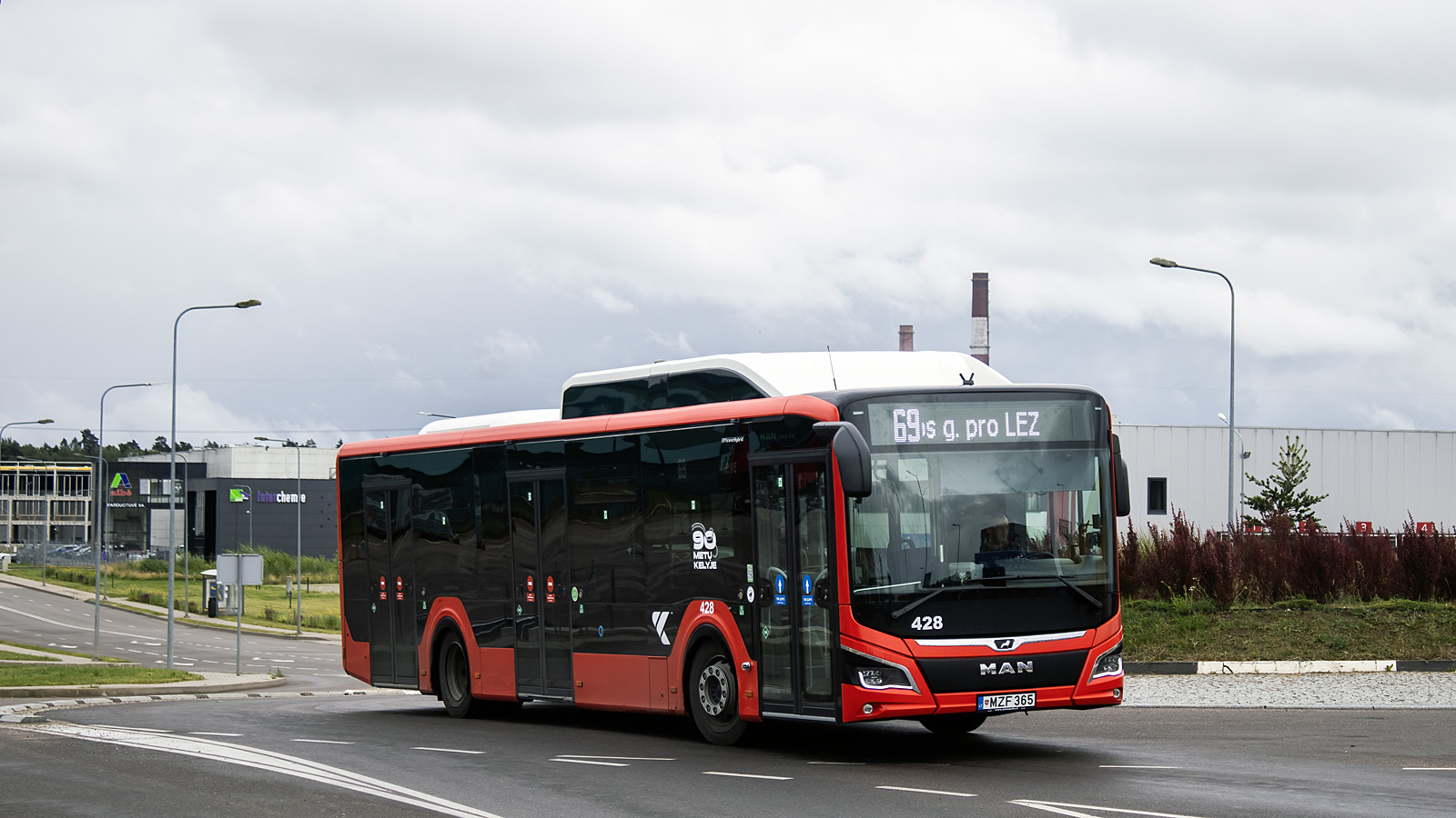 Литва, MAN 12C Lion's City 12 G NL280 EfficientHybrid № 428