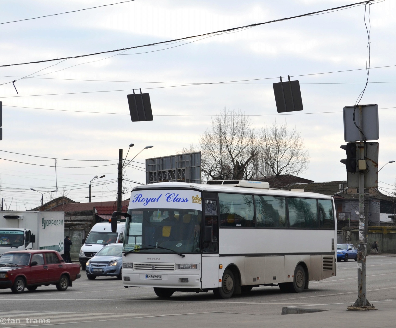 Odessa region, Berkhof Excellence 1000 Midi # 345