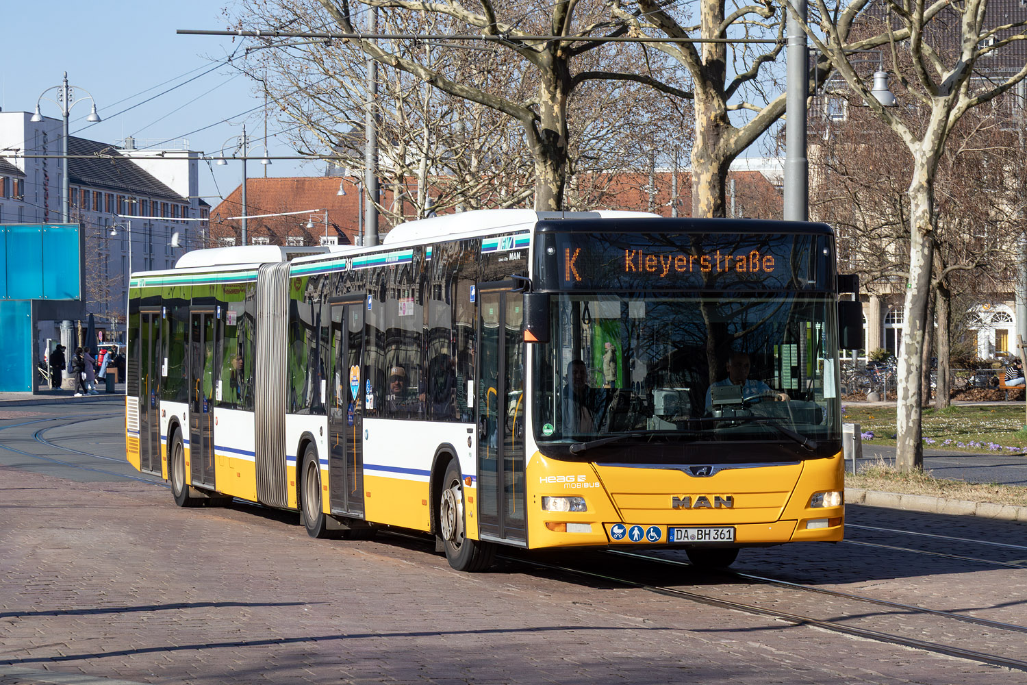 Гессен, MAN A23 Lion's City G NG323 № 361