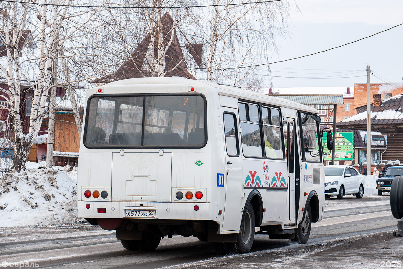 Омская область, ПАЗ-32053 № 7