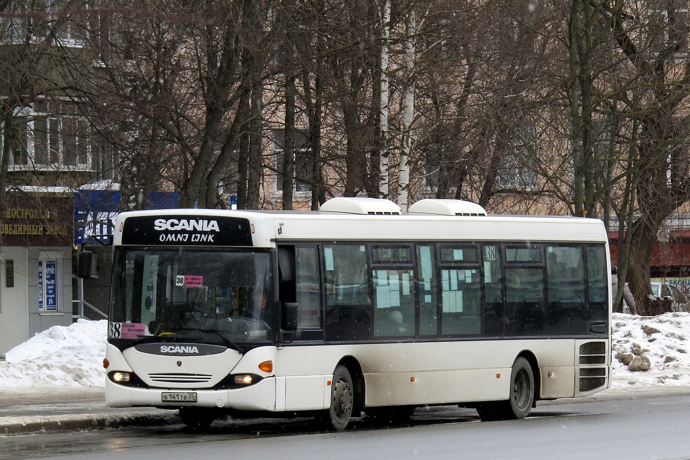 Вологодская область, Scania OmniLink I (Скания-Питер) № В 141 ТВ 35