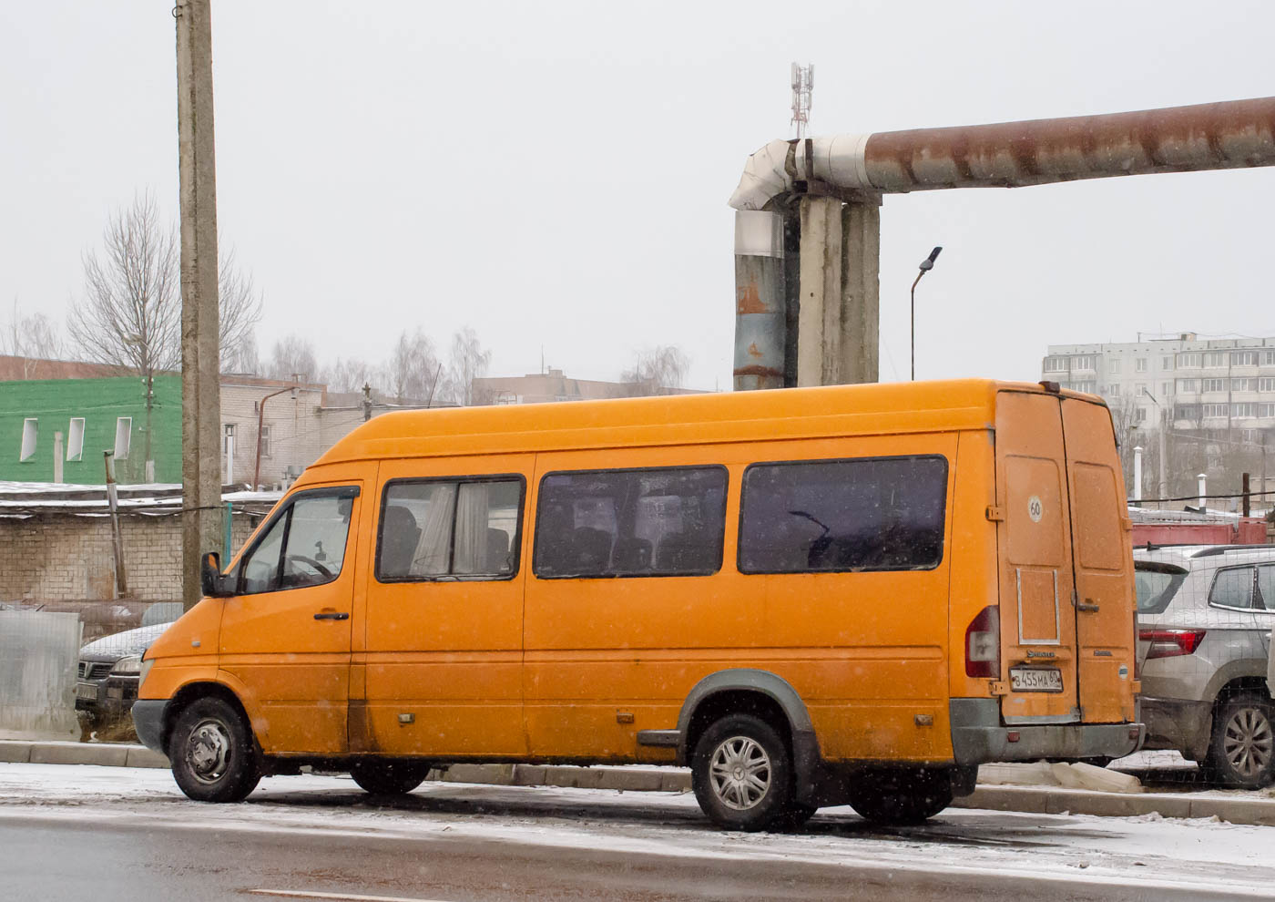 Псковская область, Mercedes-Benz Sprinter W904 413CDI № В 455 МА 60