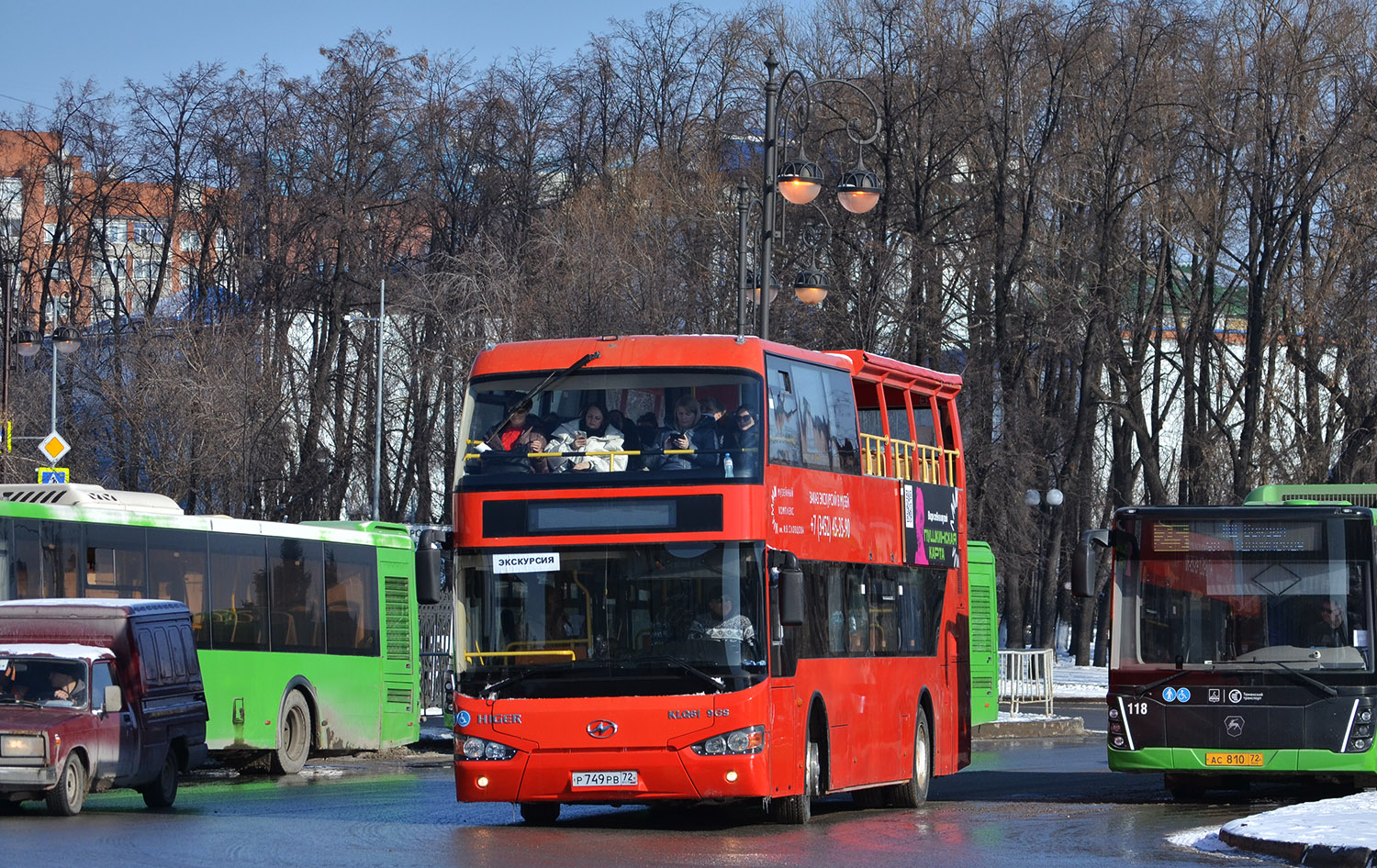 Тюменская область, Higer KLQ6109GS № Р 749 РВ 72