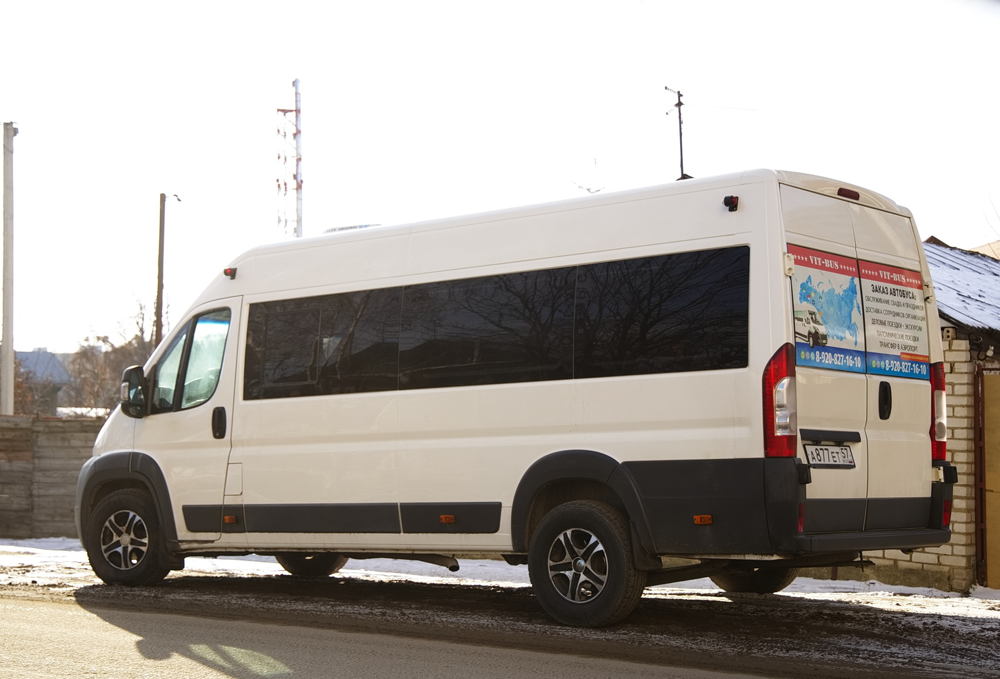 Орловская область, Нижегородец-2227SK (Peugeot Boxer) № А 877 ЕТ 57