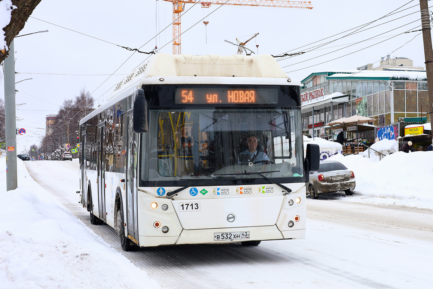 Кировская область, ЛиАЗ-5292.67 (CNG) № В 532 ХН 43