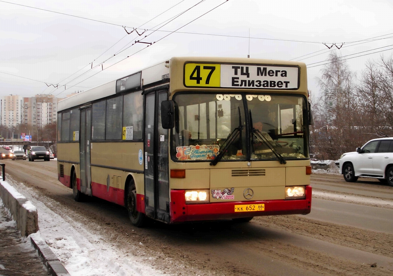 Свердловская область, Mercedes-Benz O405 № КК 652 66