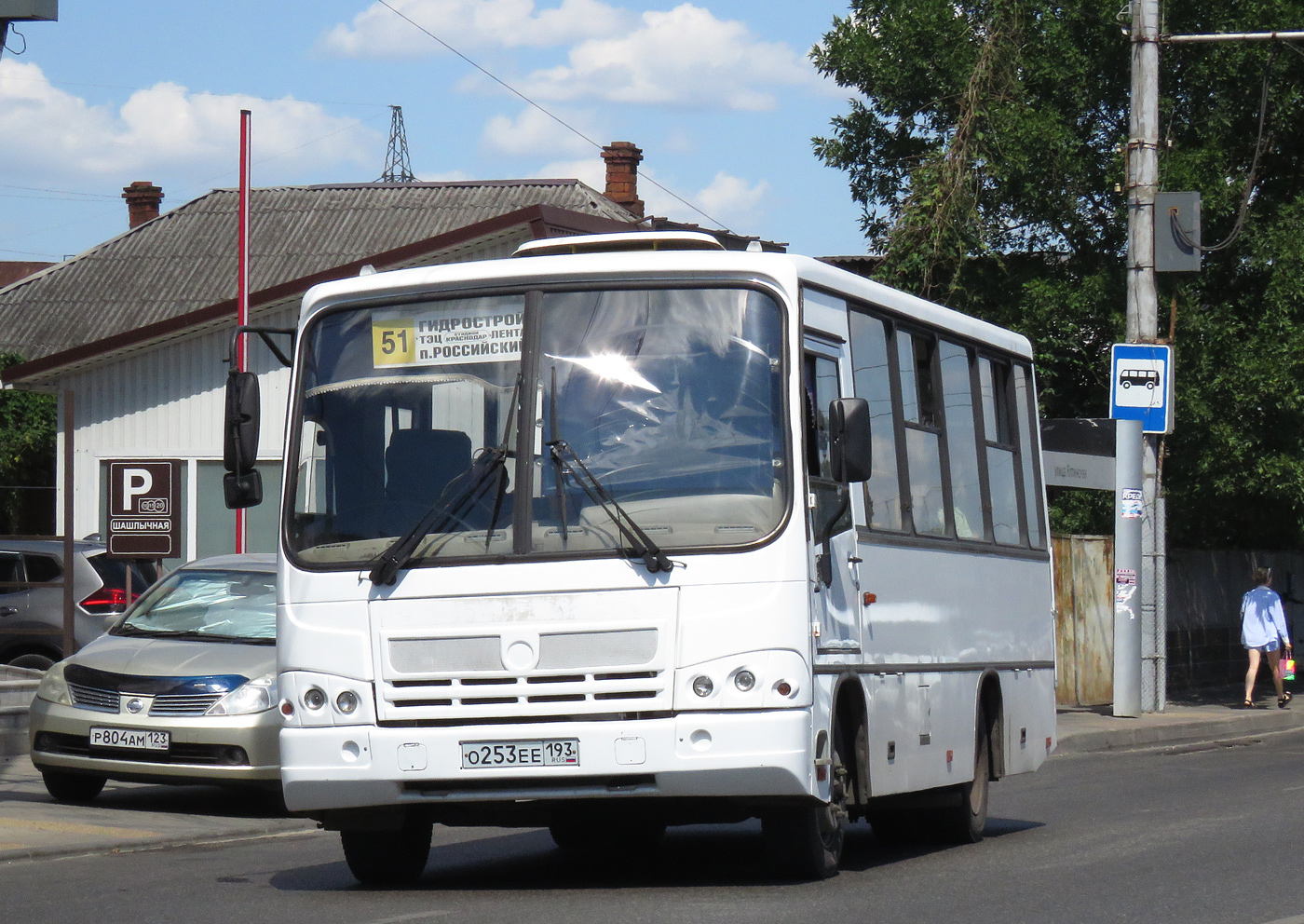 Краснодарский край, ПАЗ-320402-05 № О 253 ЕЕ 193