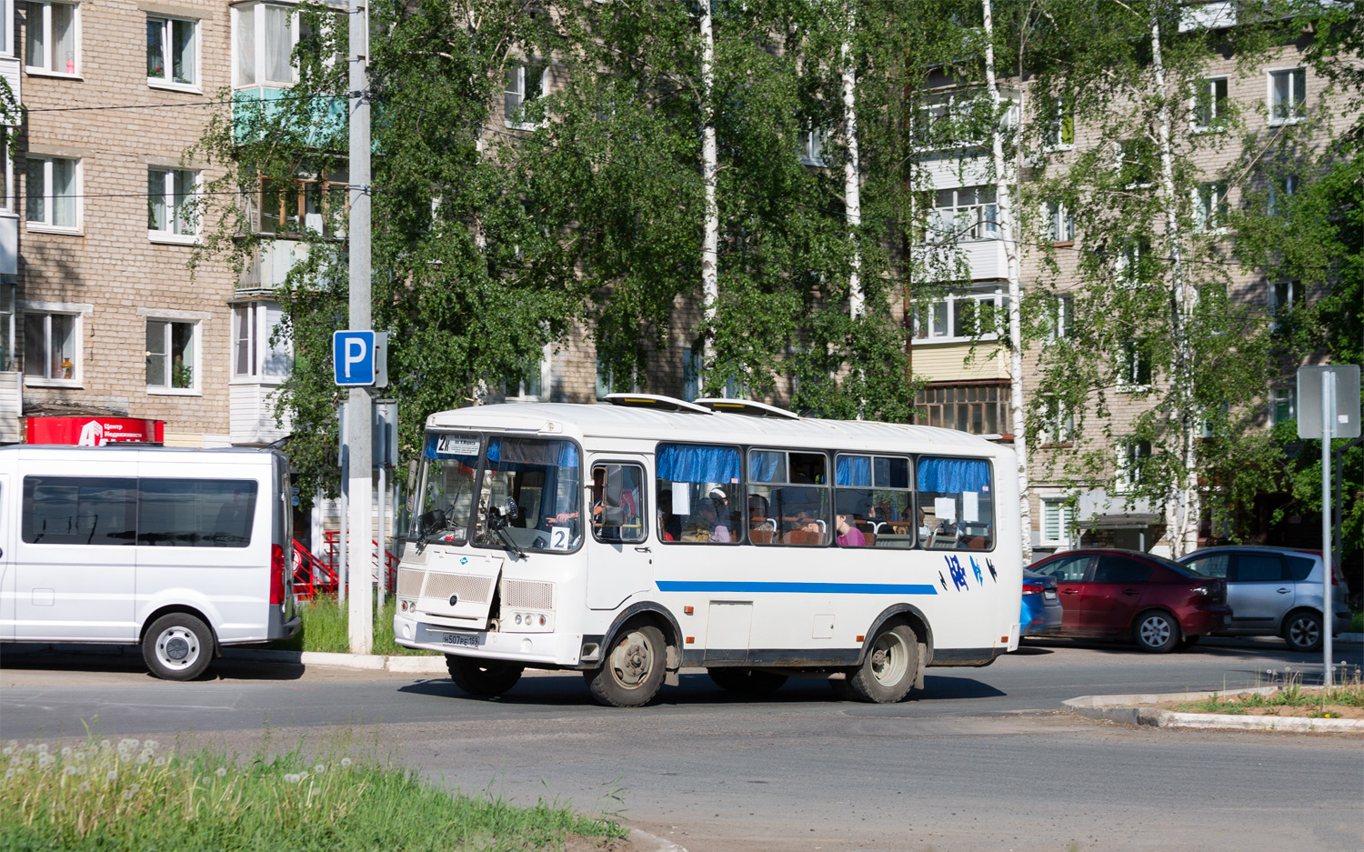 Пермский край, ПАЗ-32054 № Н 507 РЕ 159