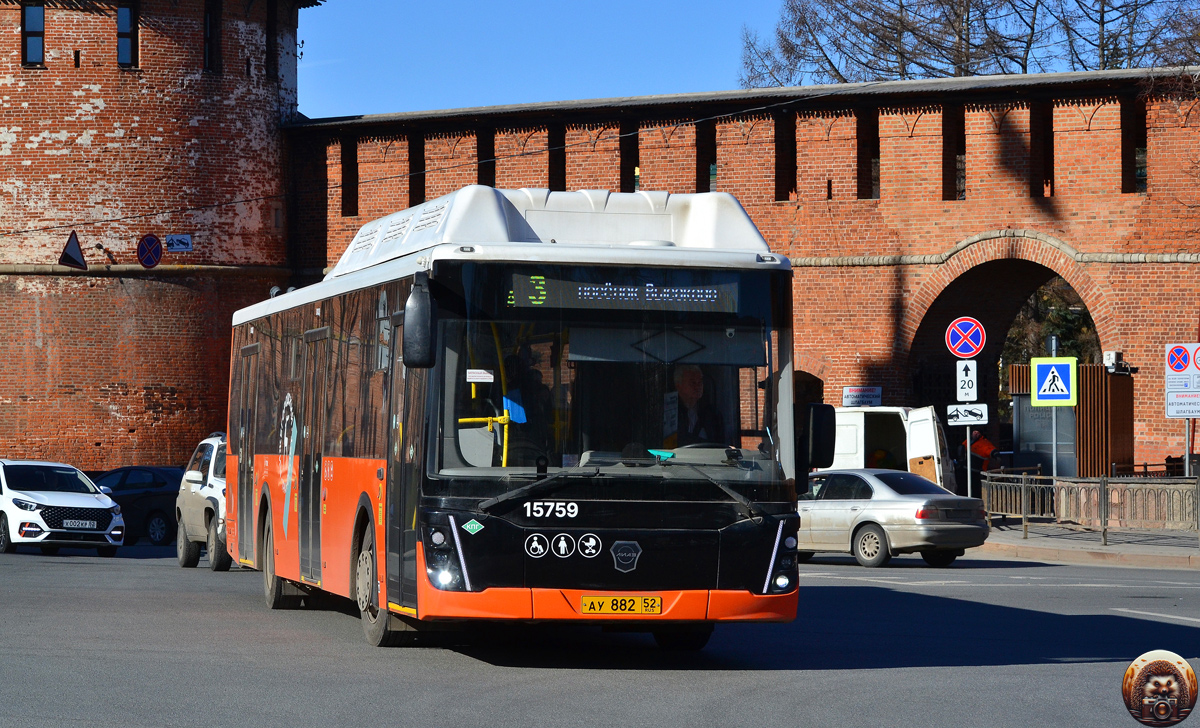 Нижегородская область, ЛиАЗ-5292.67 (CNG) № 15759