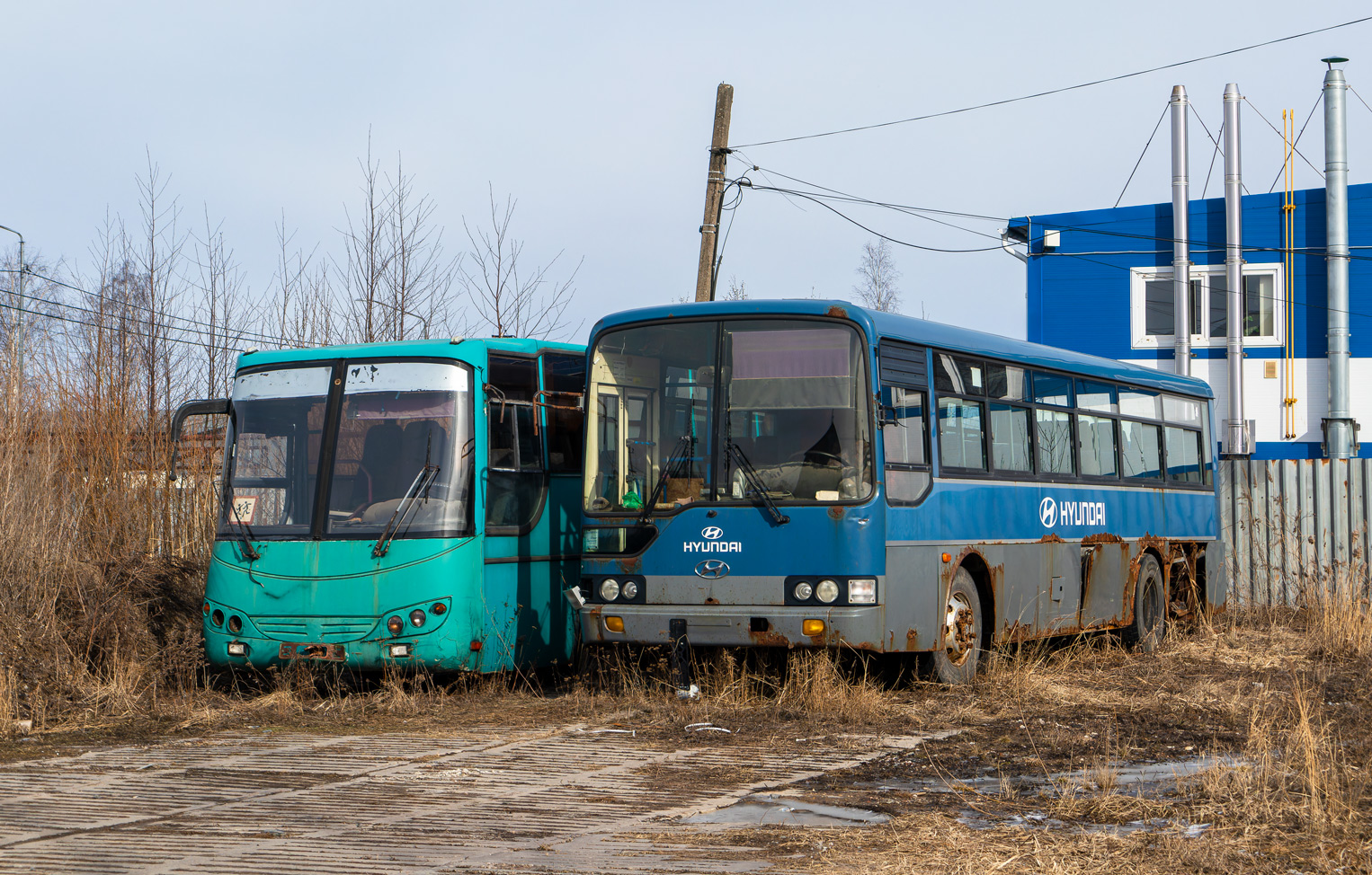 Вологодская область, Hyundai New Super AeroCity № В 303 УХ 35