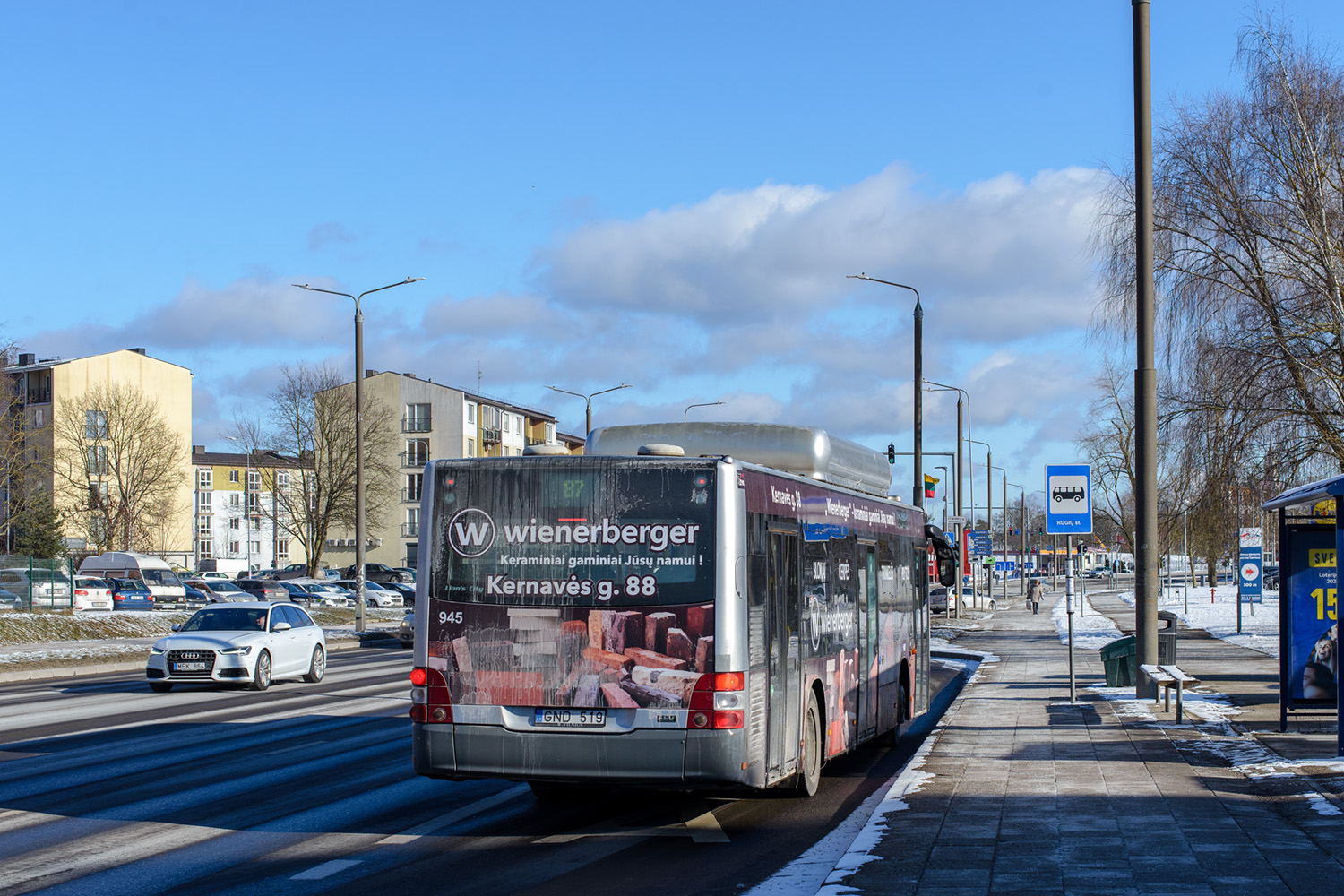 Литва, MAN A21 Lion's City NL273 CNG № 945