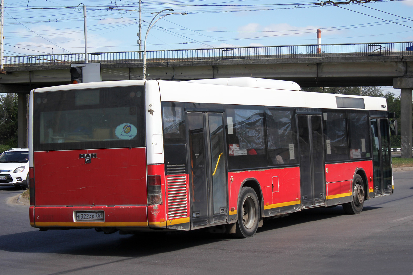 Ростовская область, MAN A21 NL313 № Н 322 АК 761