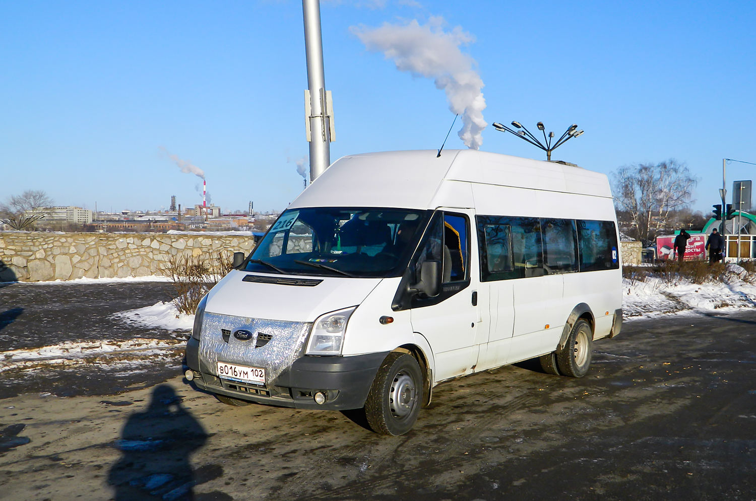 Башкортостан, Самотлор-НН-3236 (Ford Transit) № В 016 УМ 102