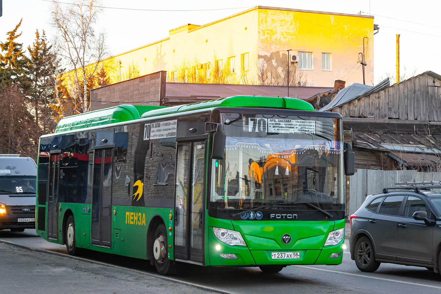 Пензенская область, Foton BJ6123C6CTD-A1 № Т 237 АХ 58