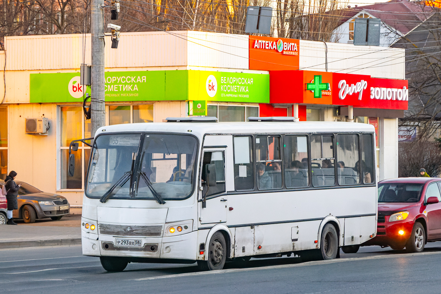 Пензенская область, ПАЗ-320412-04 "Вектор" № Р 293 ВХ 58