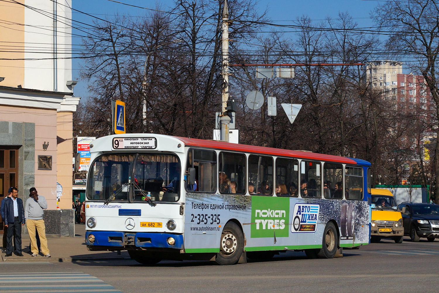 Воронежская область, Mercedes-Benz O305 № АК 682 36