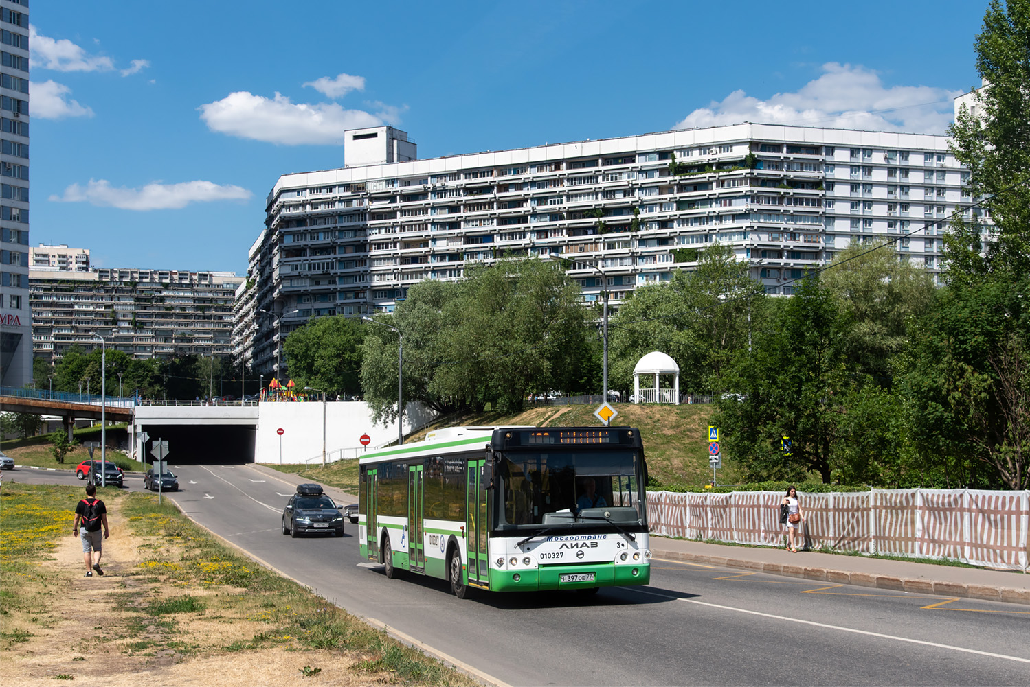 Москва, ЛиАЗ-5292.22 (2-2-2) № 010327