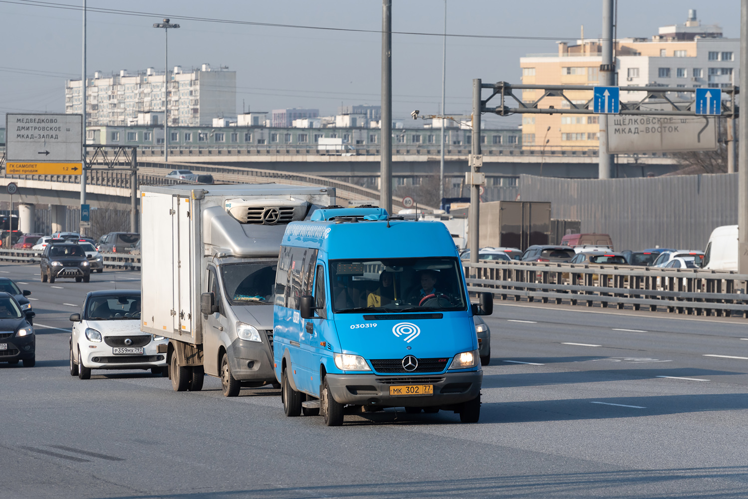 Москва, Луидор-223206 (MB Sprinter Classic) № 030319