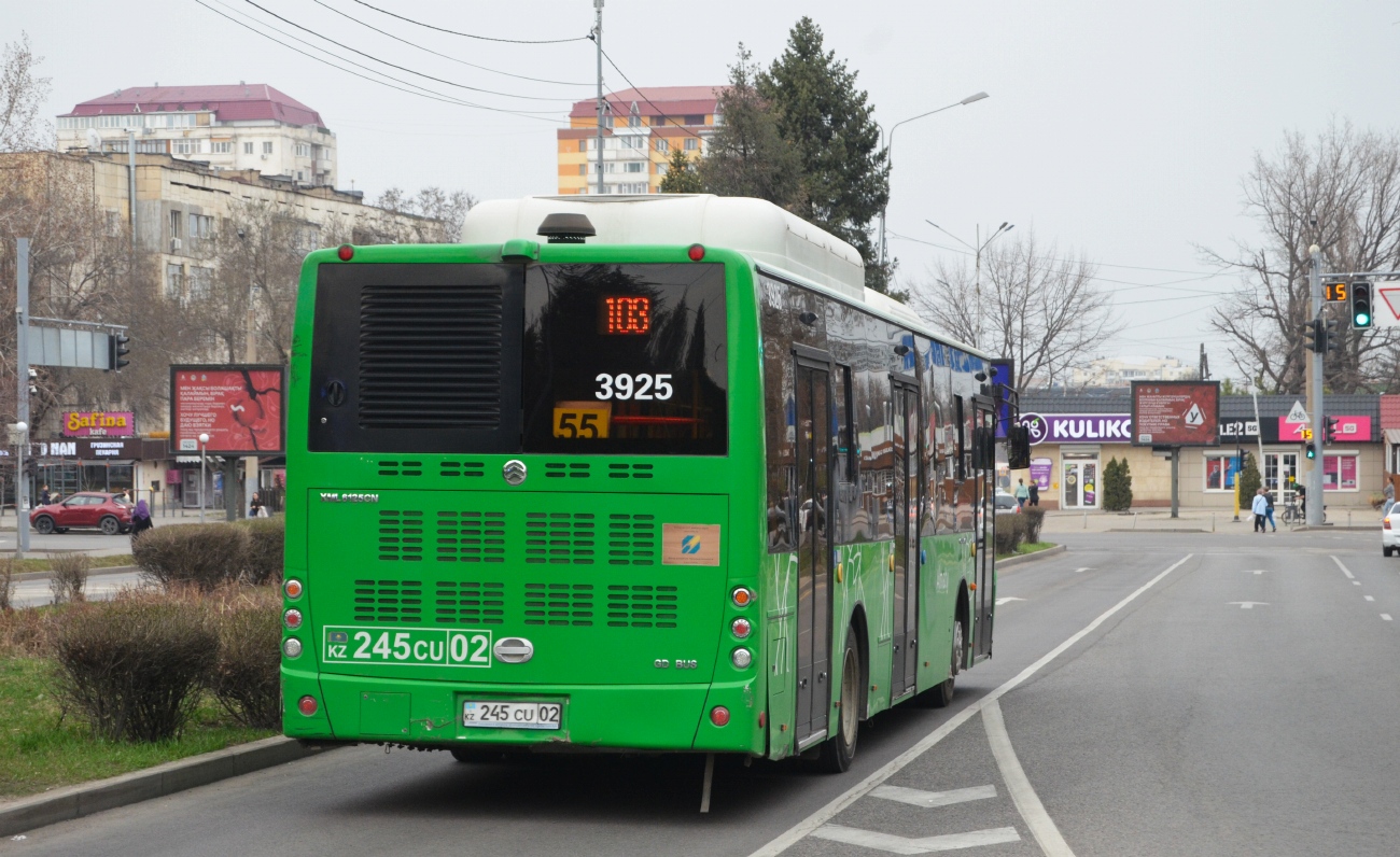 Алматы, Golden Dragon XML6125CN (Hyundai Trans Auto) № 3925