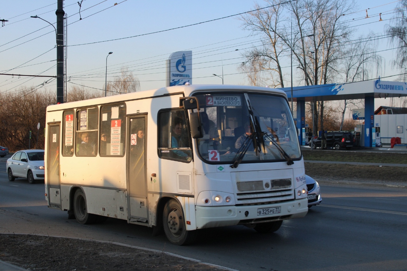 Ивановская область, ПАЗ-320302-11 № В 325 РЕ 37
