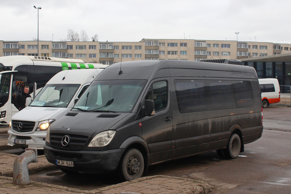 Литва, Mercedes-Benz Sprinter W906 518CDI № MJH 548