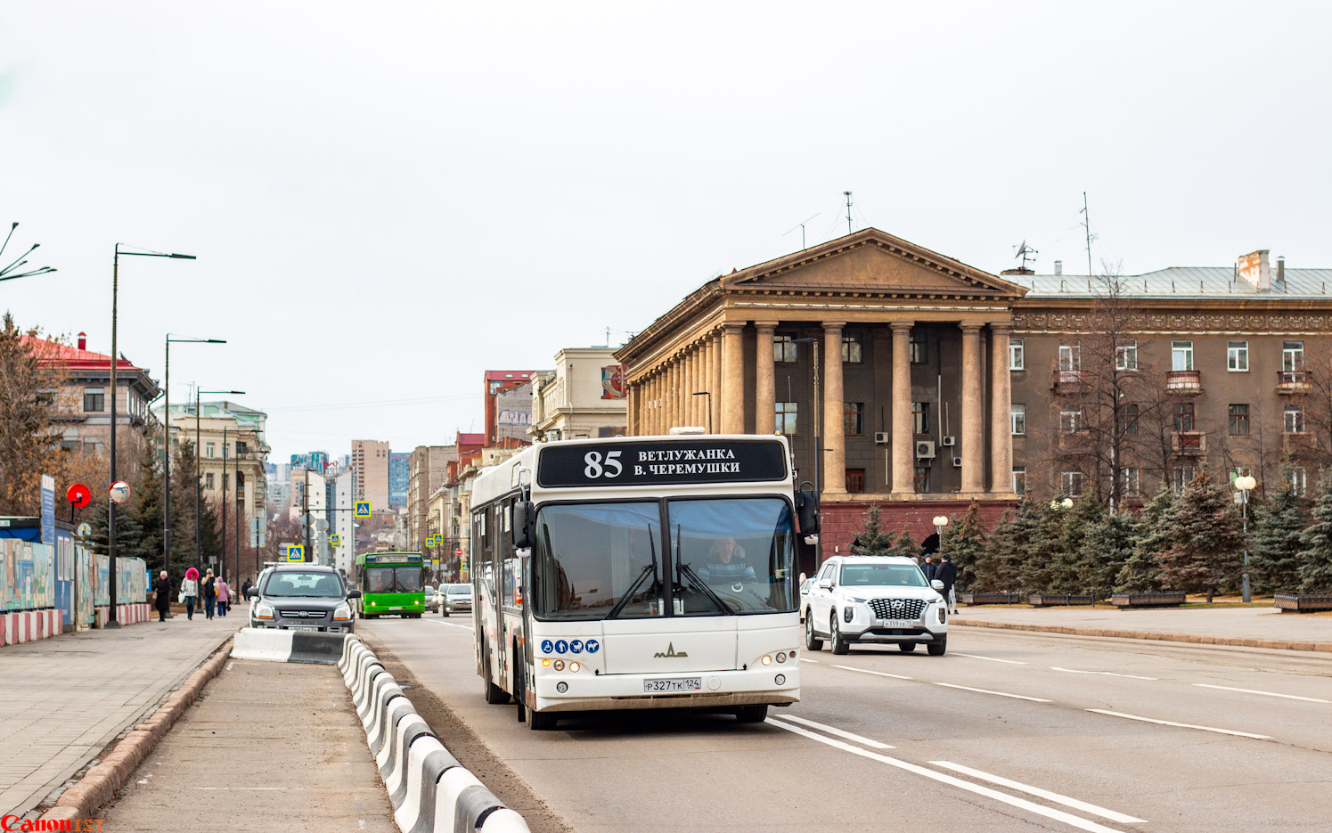 Красноярский край, МАЗ-103.486 № Р 327 ТК 124