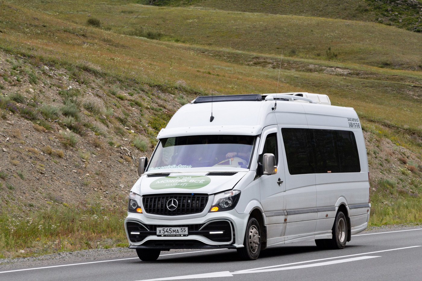 Омская область, Луидор-223602 (MB Sprinter) № Х 545 МА 55