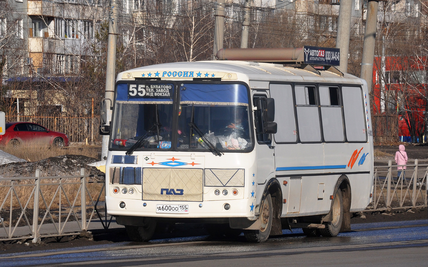 Омская область, ПАЗ-32054 № 3012