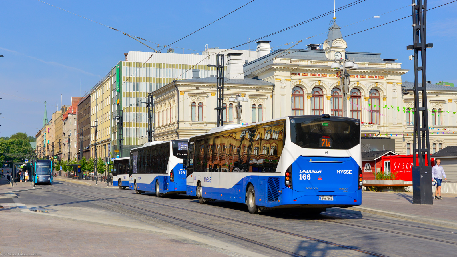 Финляндия, Volvo 8900LE № 166