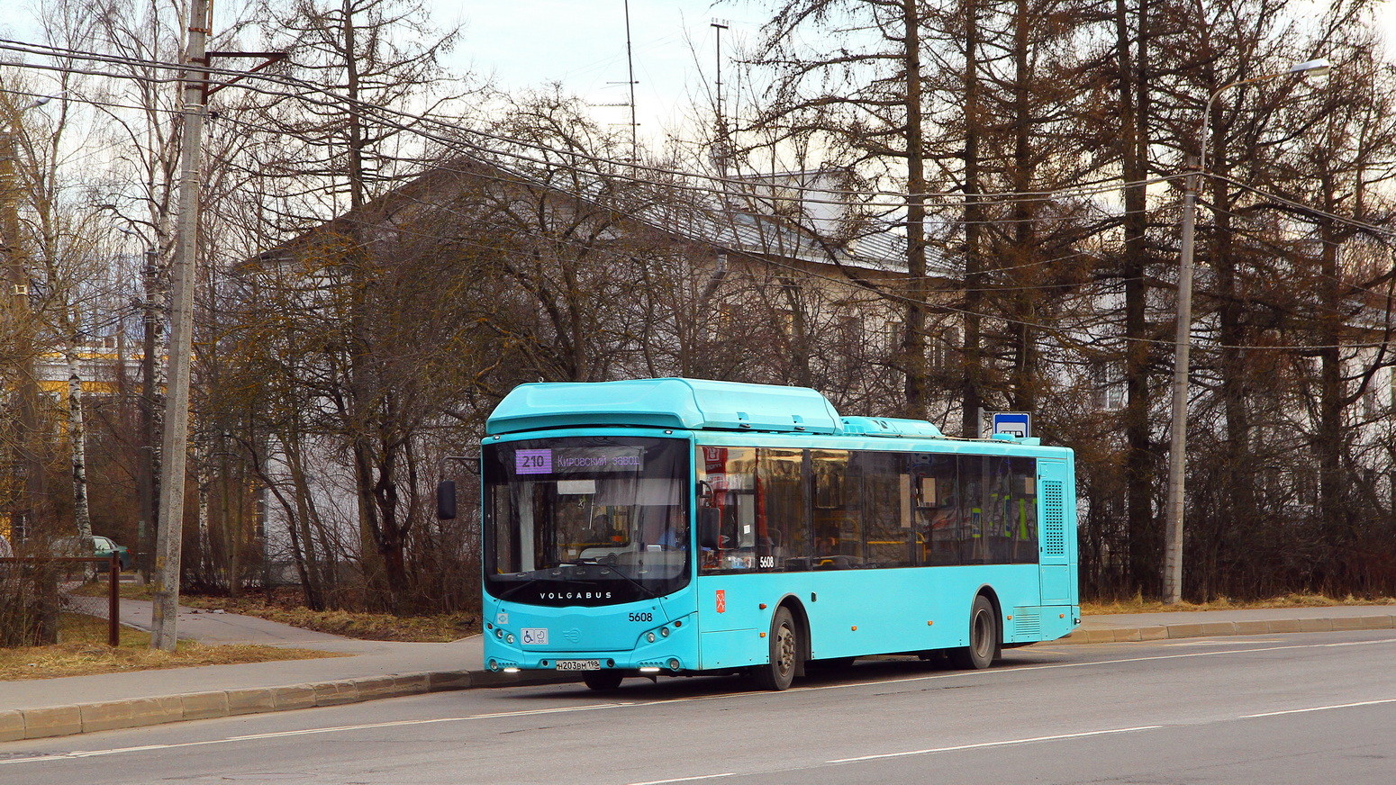 Санкт-Петербург, Volgabus-5270.G4 (CNG) № 5608