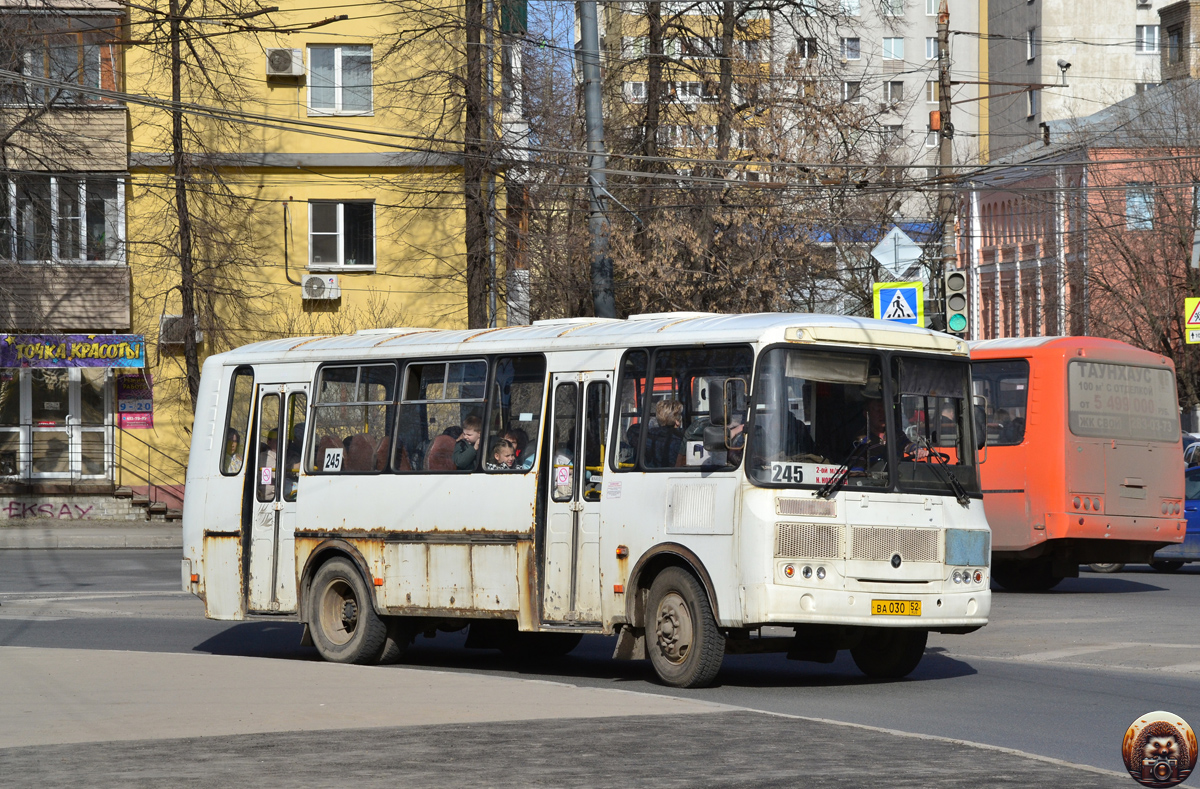 Нижегородская область, ПАЗ-4234-04 № ВА 030 52