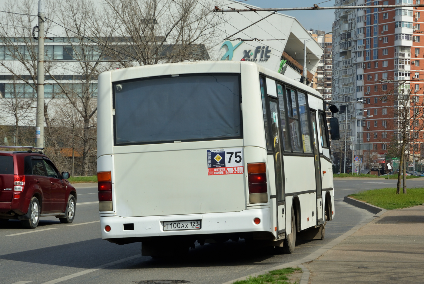 Краснодарский край, ПАЗ-320402-05 № Т 100 АХ 123
