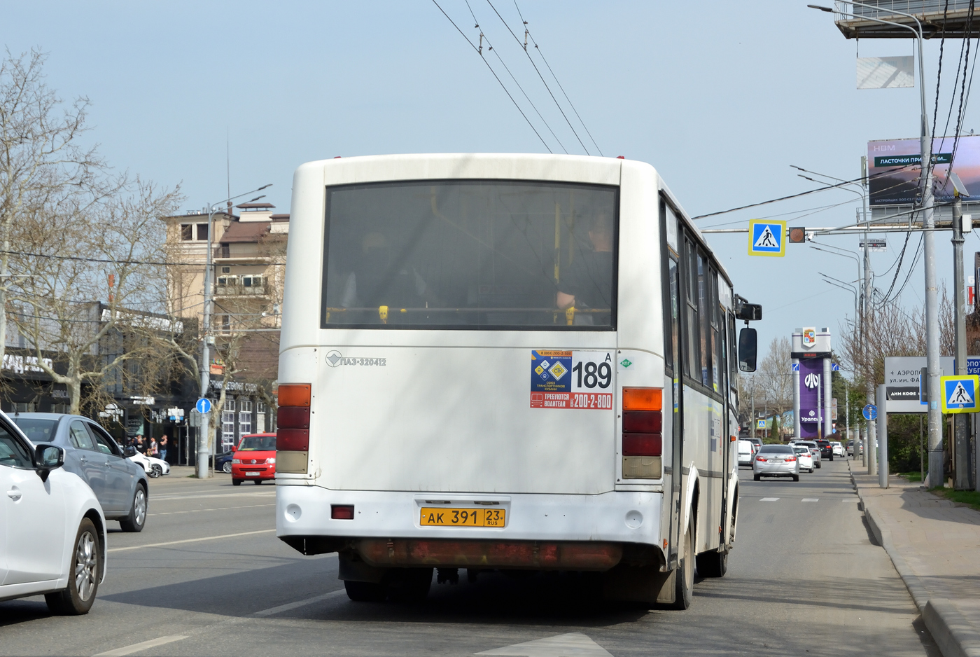 Краснодарский край, ПАЗ-320412-10 № АК 391 23