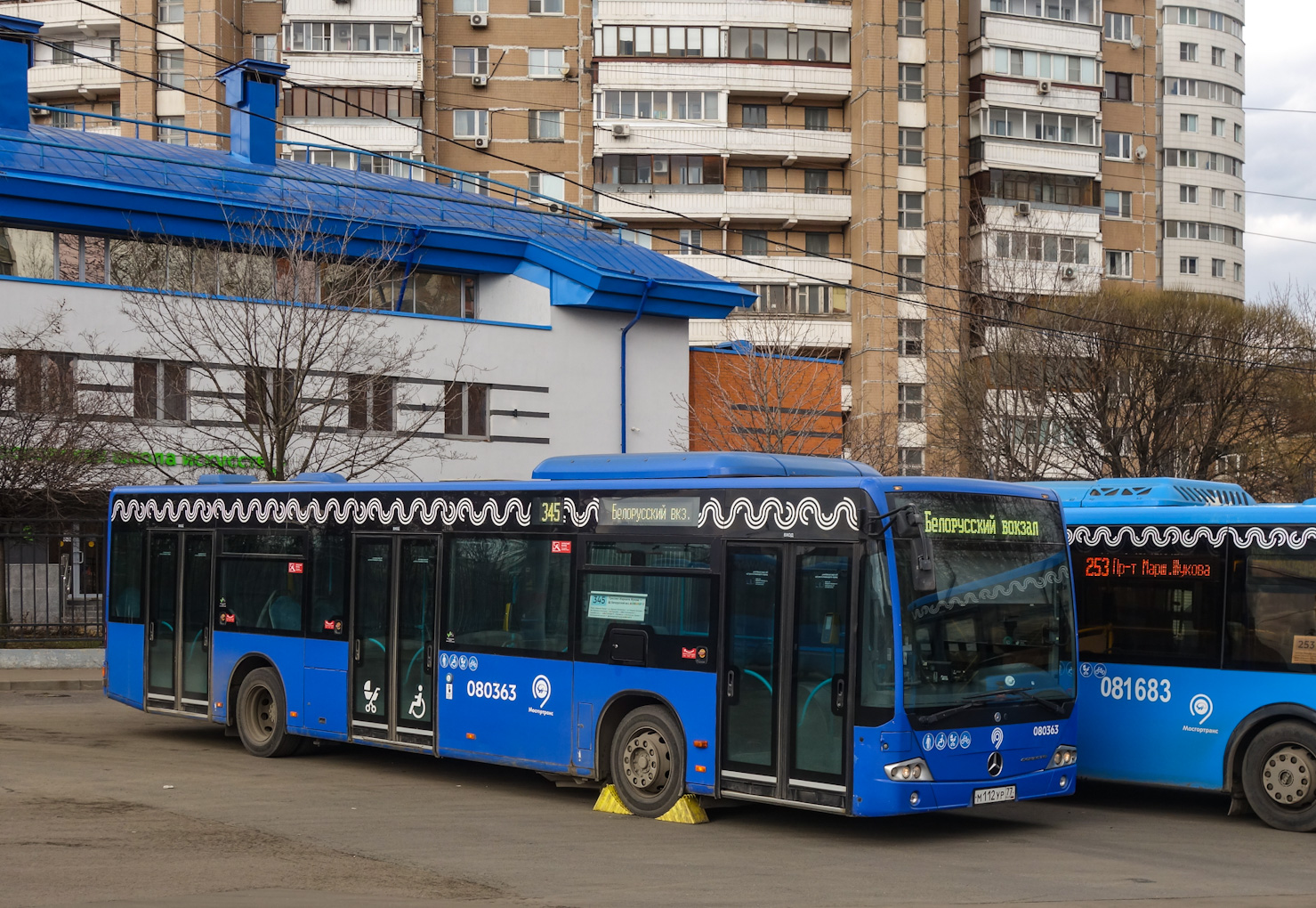 Москва, Mercedes-Benz Conecto II № 080363