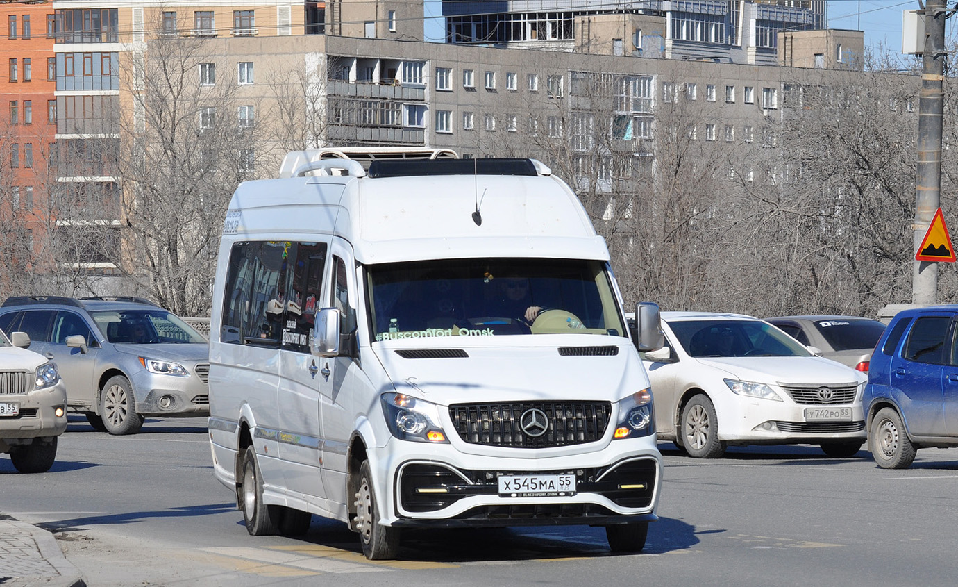 Омская область, Луидор-223602 (MB Sprinter) № Х 545 МА 55