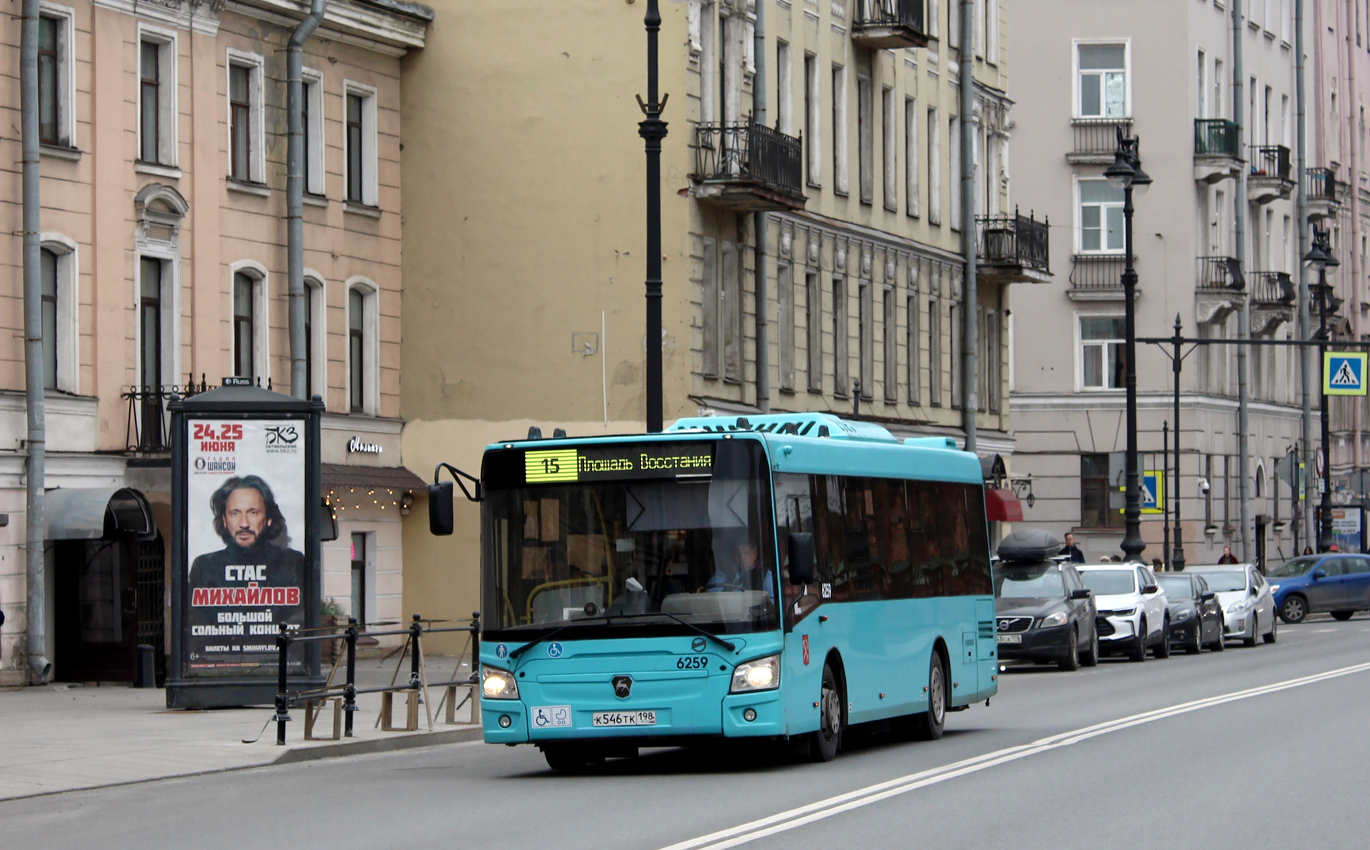 Санкт-Петербург, ЛиАЗ-4292.60 (1-2-1) № 6259