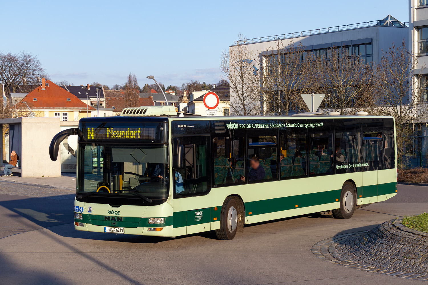 Saxony, MAN A20 Lion's City Ü NÜ323 # 6211