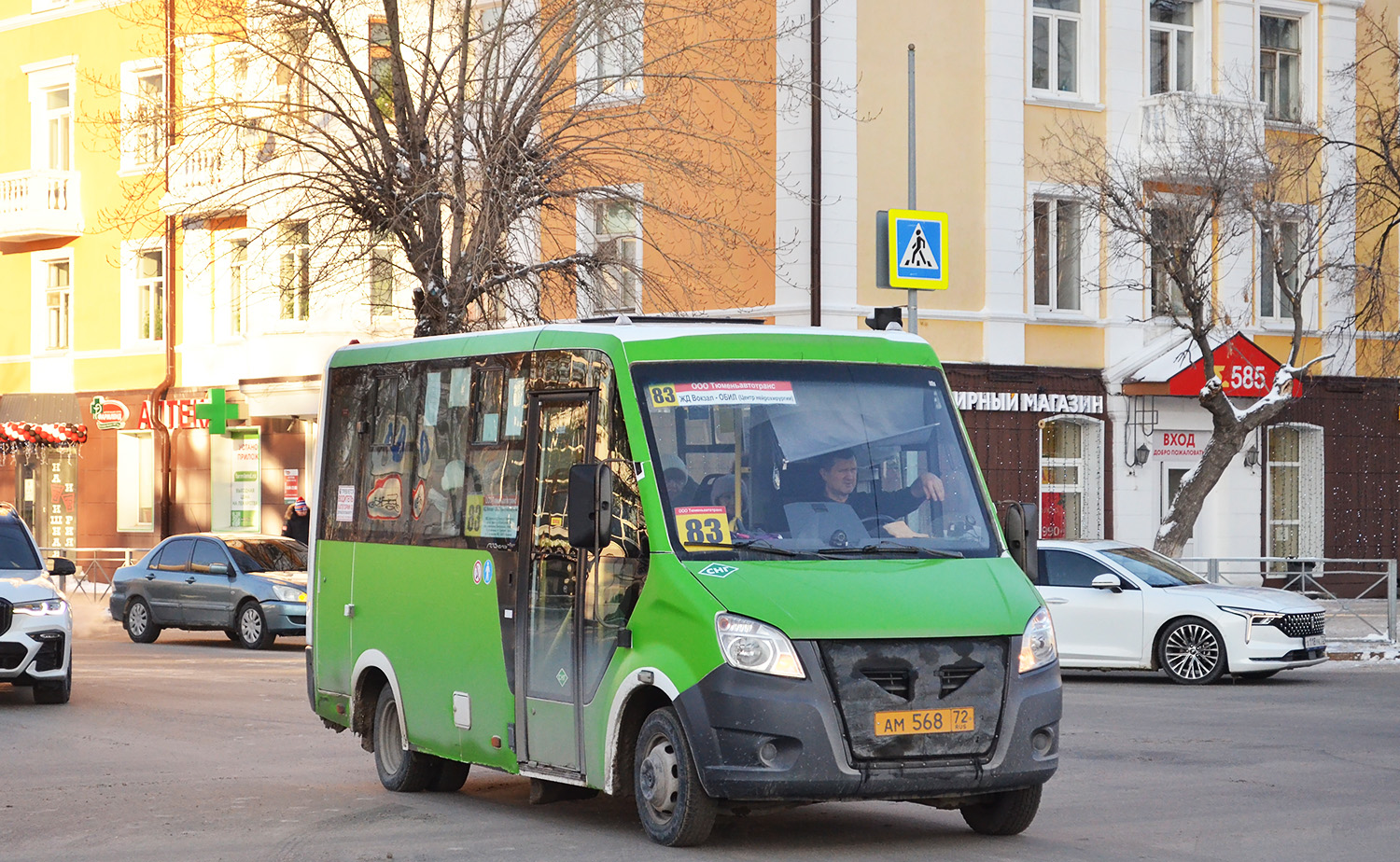 Тюменская область, ГАЗ-A64R45 Next № АМ 568 72