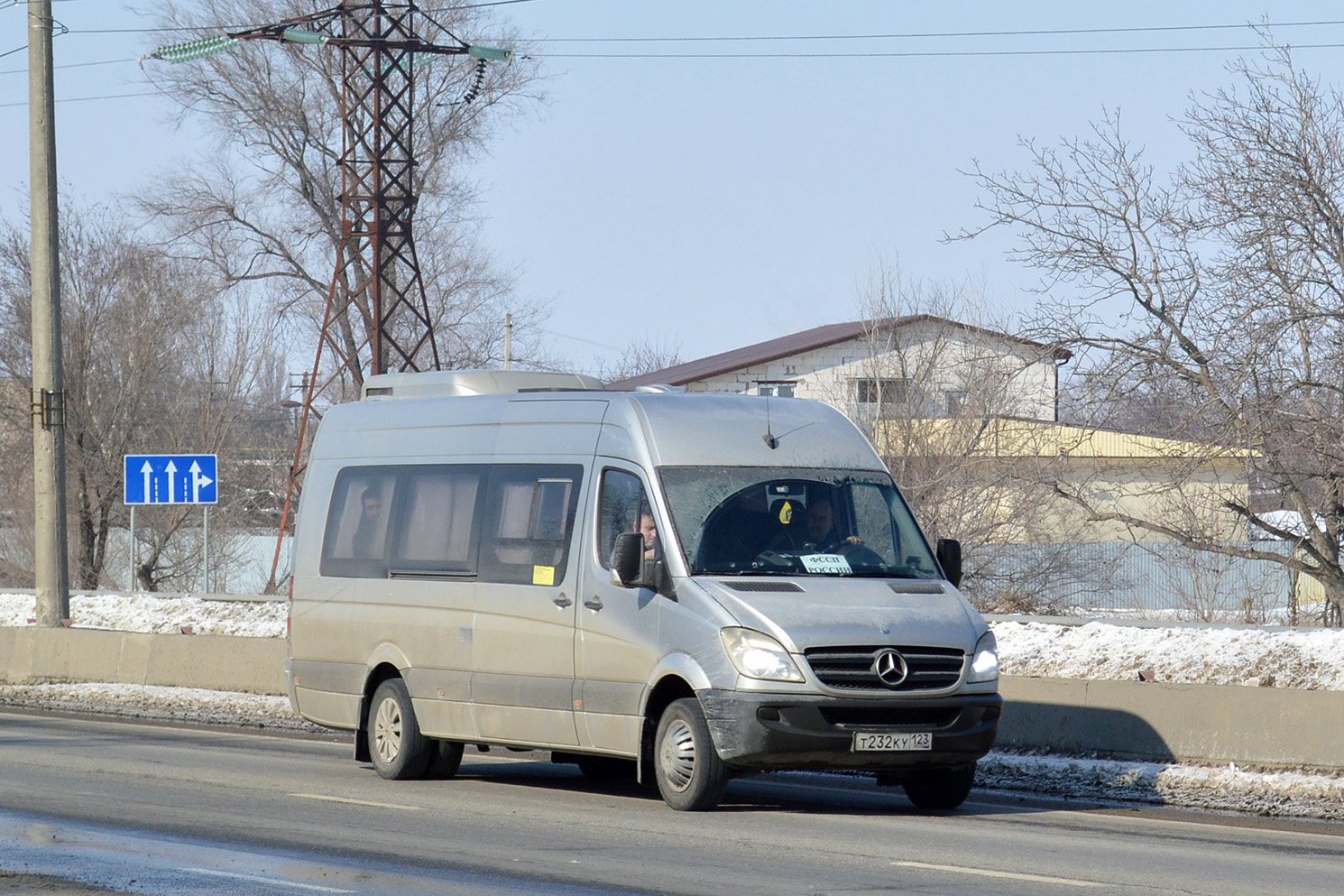 Краснодарский край, Луидор-223602 (MB Sprinter) № Т 232 КУ 123