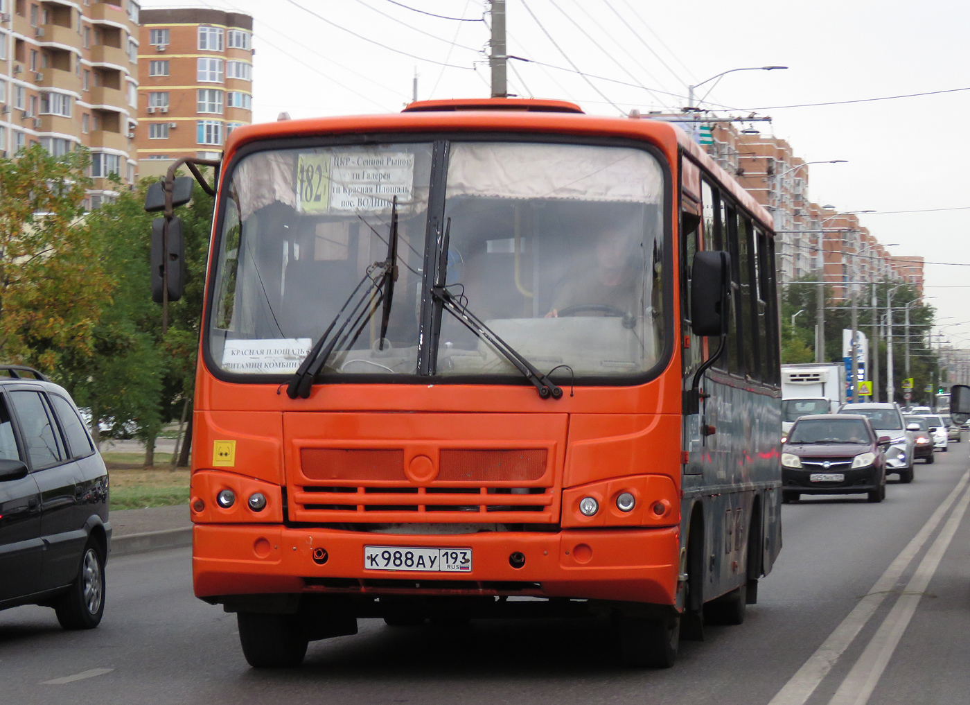 Краснодарский край, ПАЗ-320402-05 № К 988 АУ 193