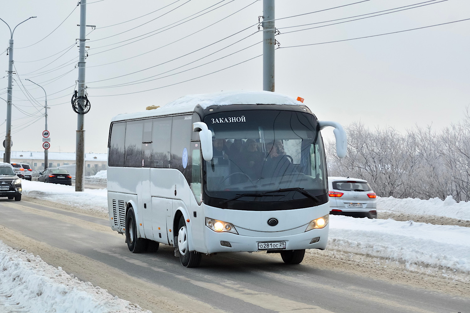Архангельская область, Yutong ZK6899HA № О 281 ОС 29