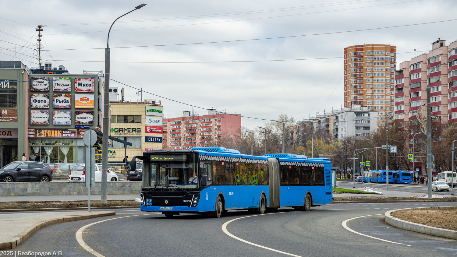 Москва, ЛиАЗ-6213.65 № 031710 Москва, ЛиАЗ-6213.65 № 031710