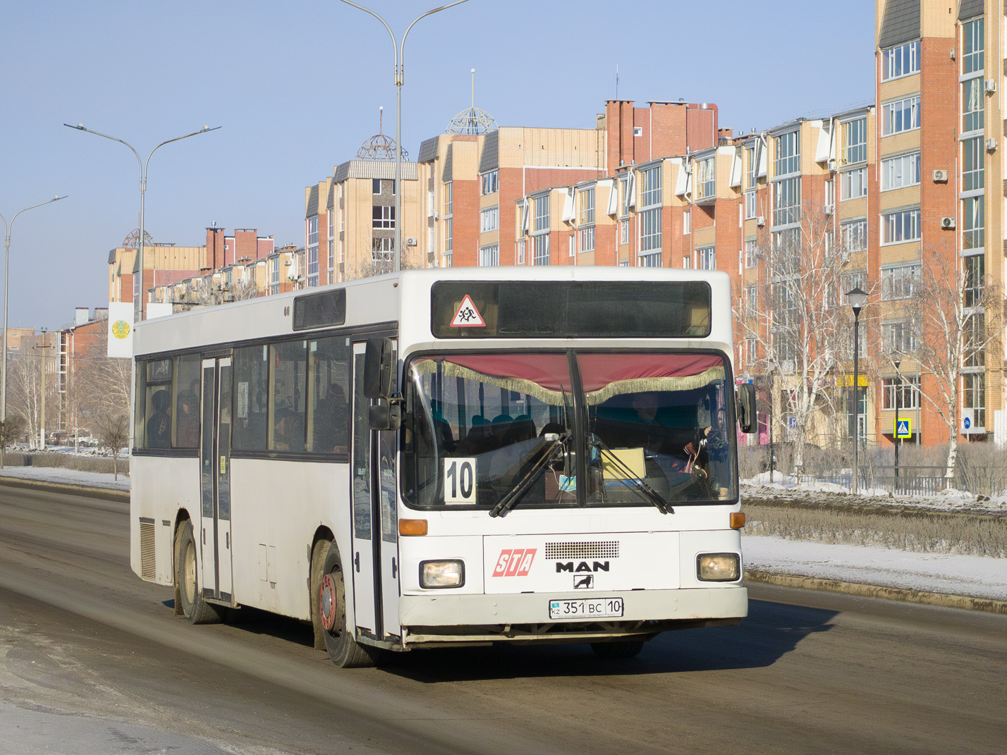 Костанайская область, MAN 791 SL202 № 351 BC 10