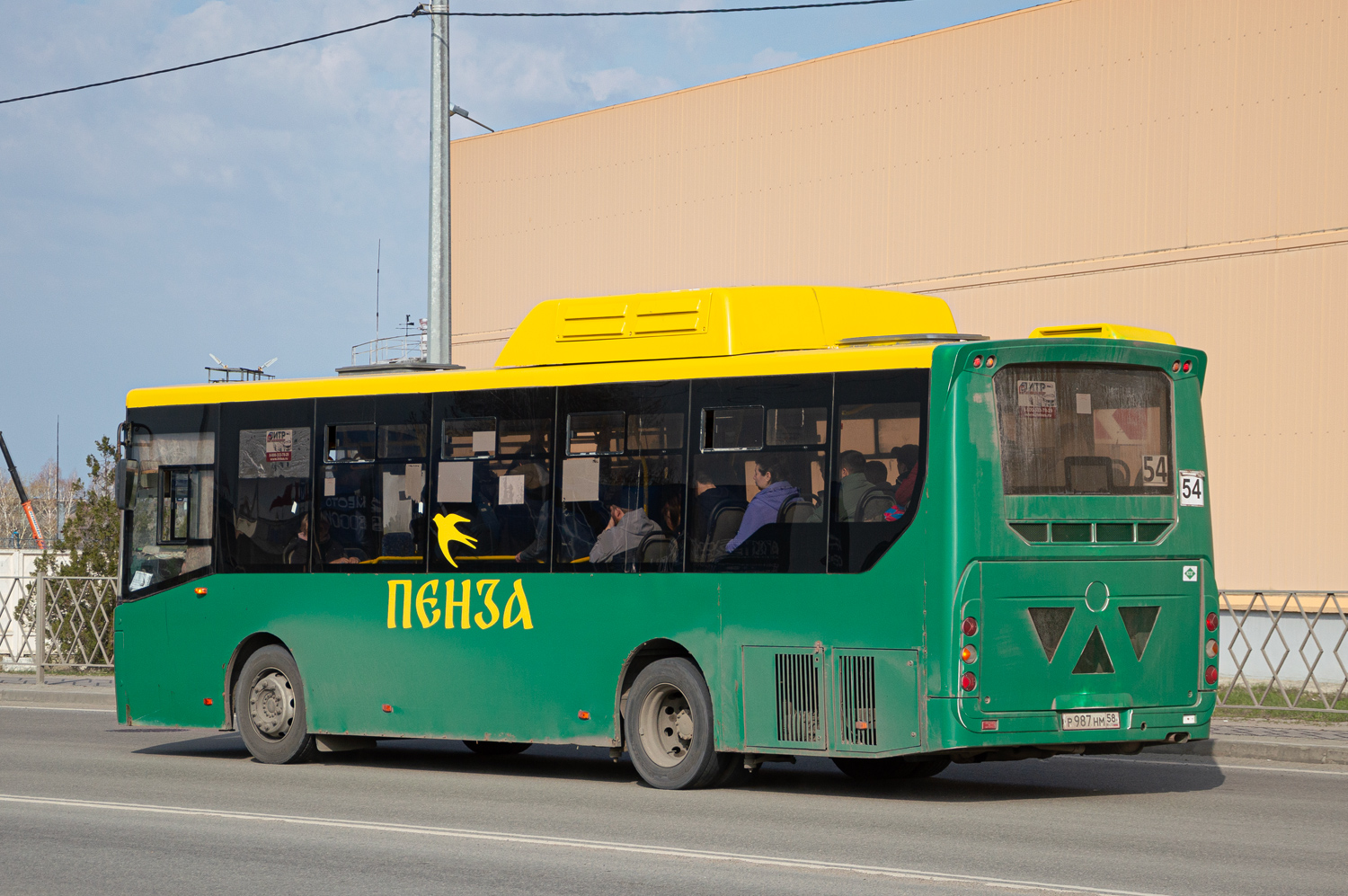 Пензенская область, КАвЗ-4270-70 № Р 987 НМ 58